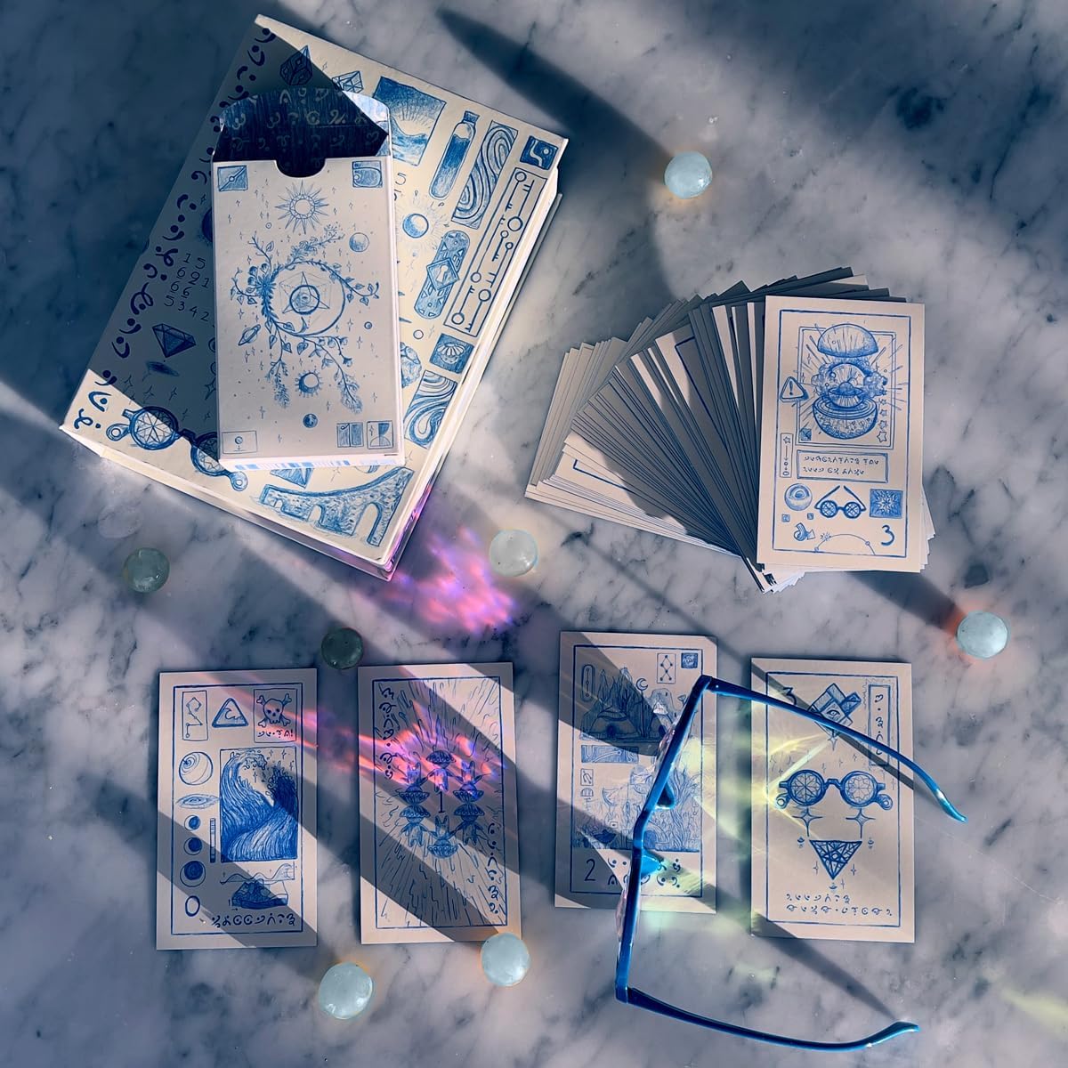 The Cerulean Sequence - Oracle Deck