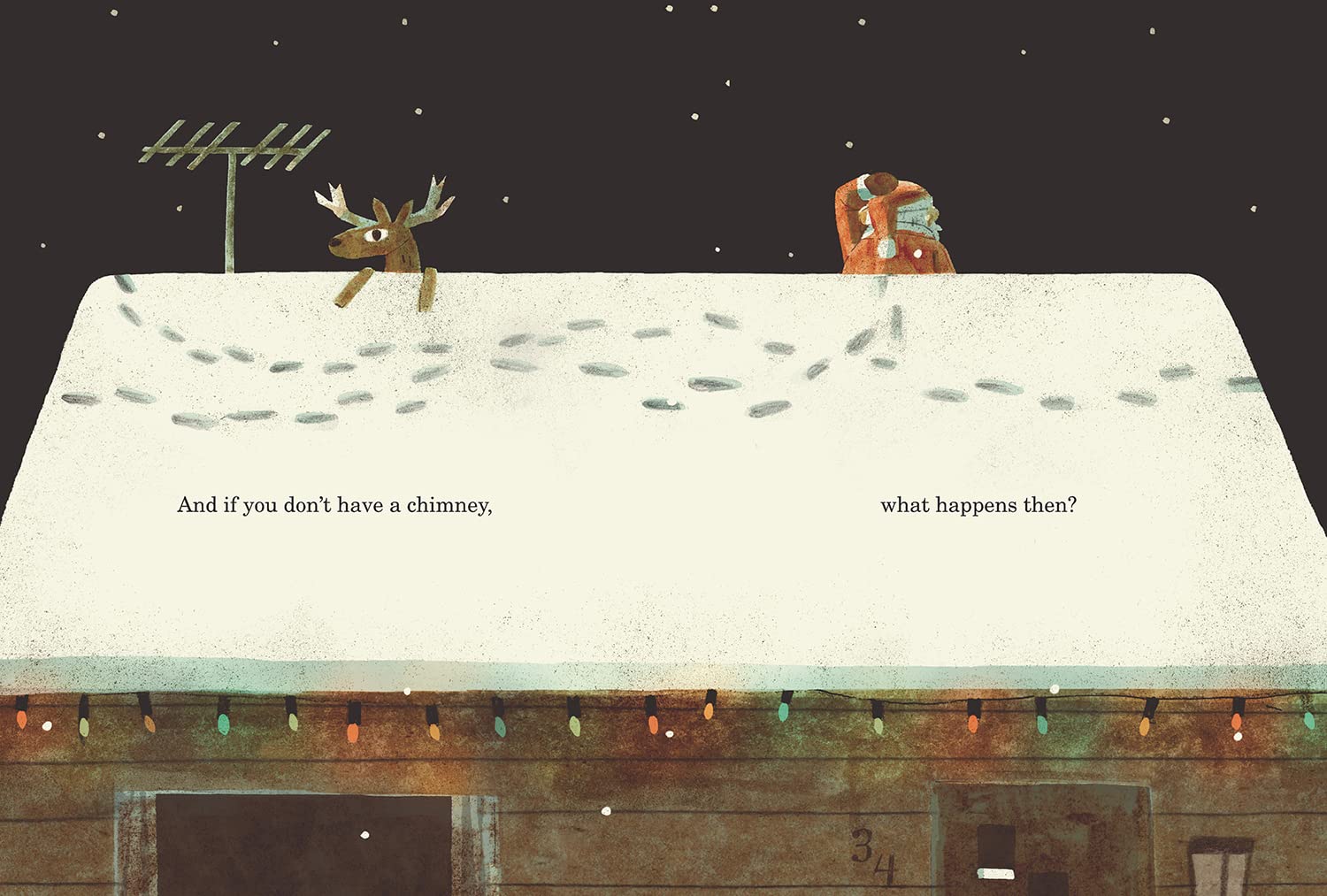 How Does Santa Go Down The Chimney Book