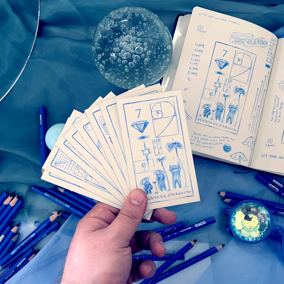 The Cerulean Sequence - Oracle Deck