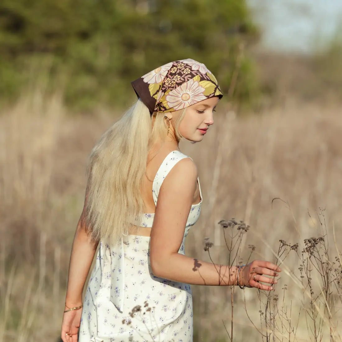 Violet Bandana - No. 134