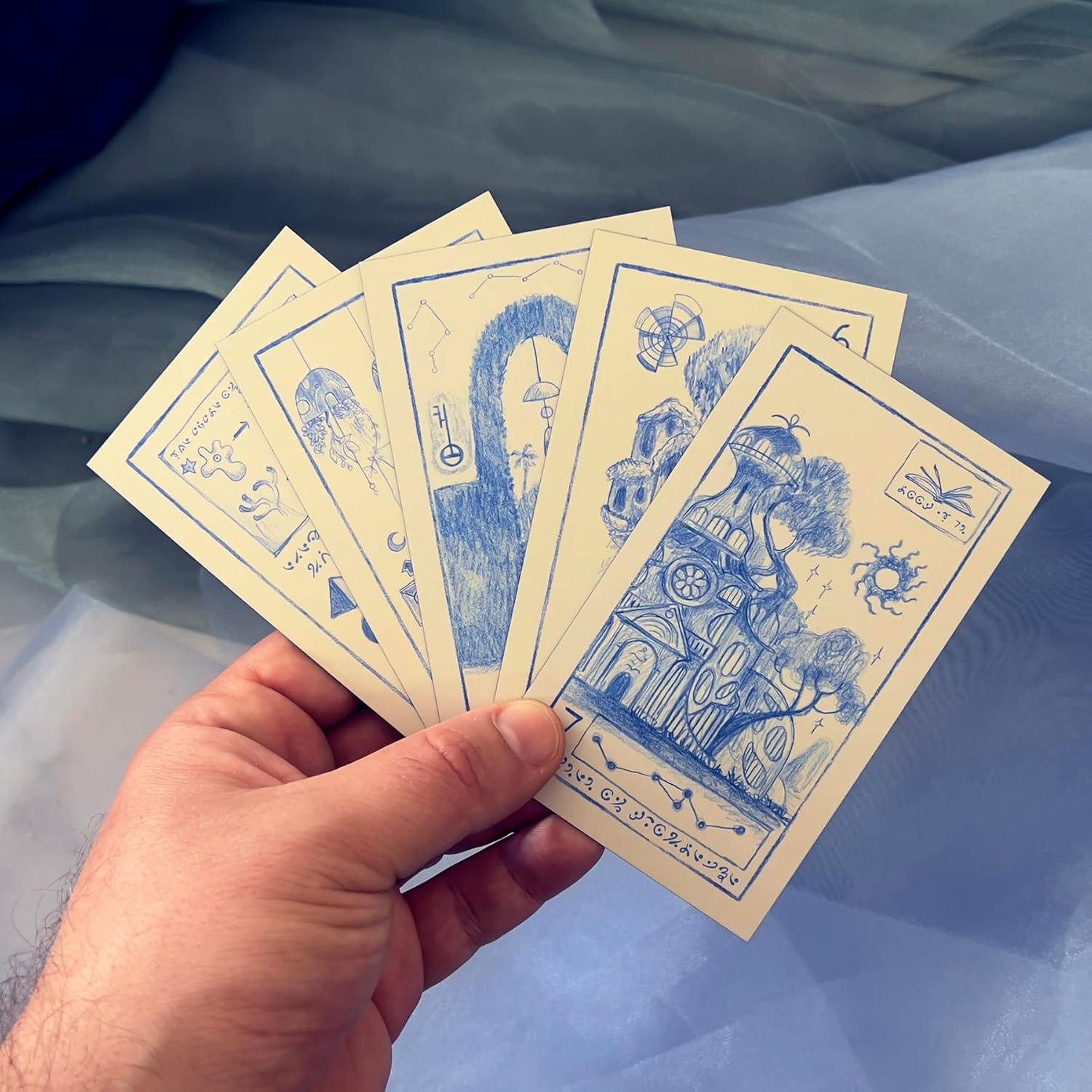 The Cerulean Sequence - Oracle Deck