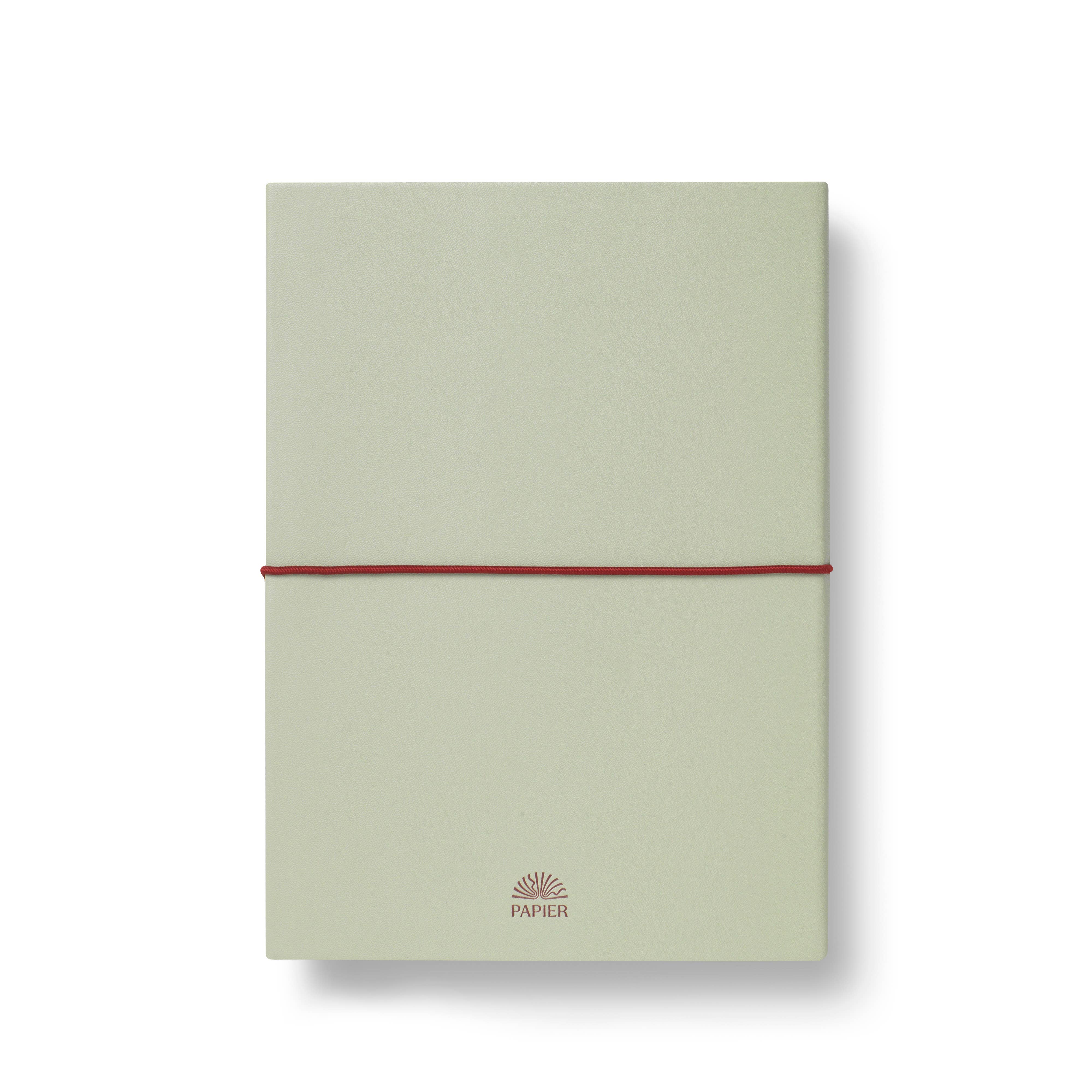 Moss & Cherry Charmed Lined Notebook