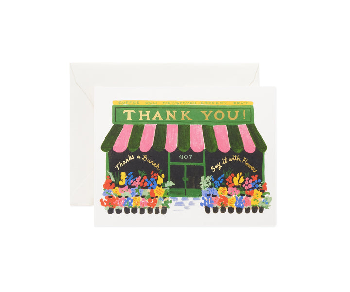Flower Shop Thank You Card Box Set