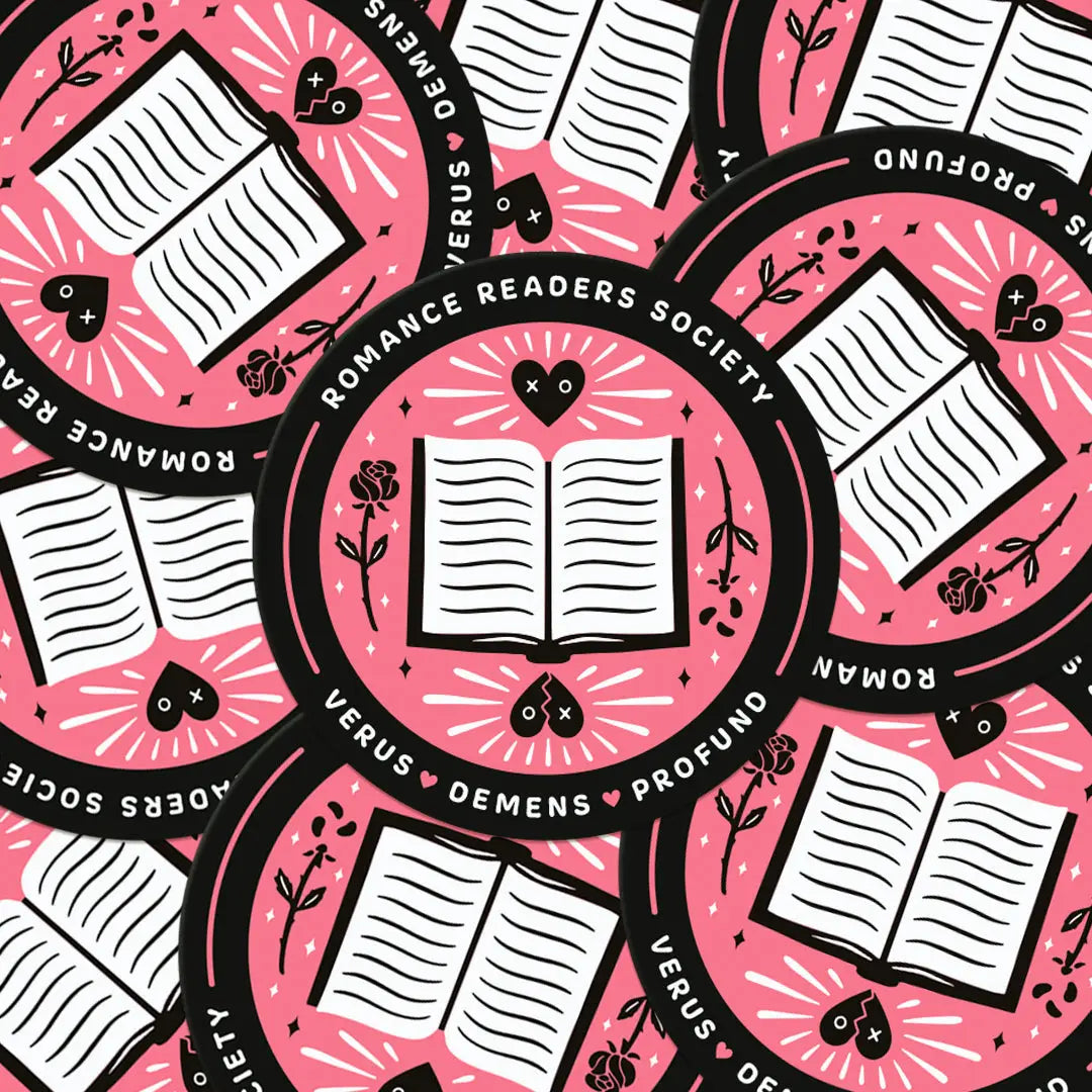 Romance Readers Society Sticker