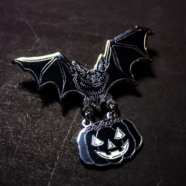 Nocturna, Bearer of Treats Bat Pin