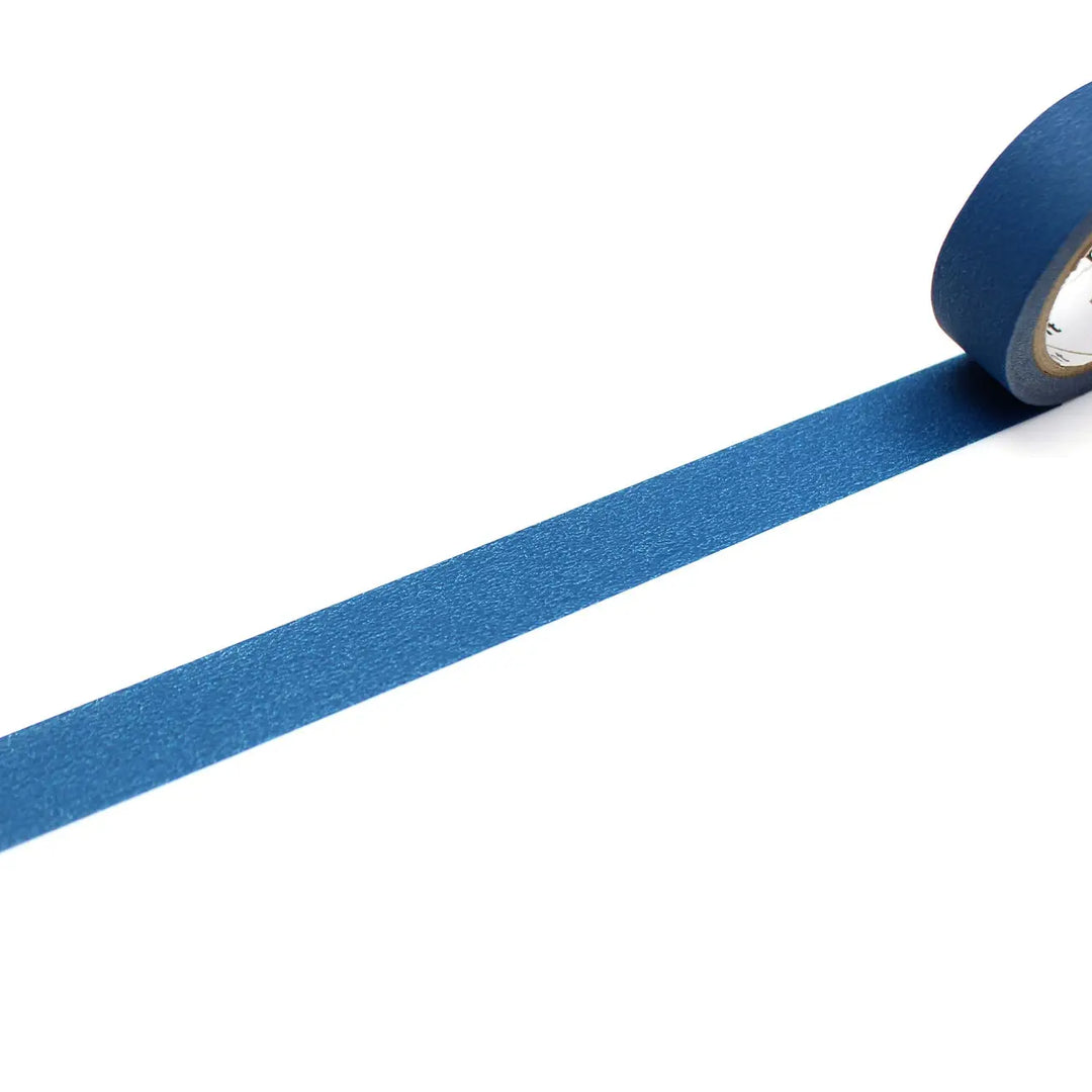 Matte Stormy Sea Blue Washi Tape