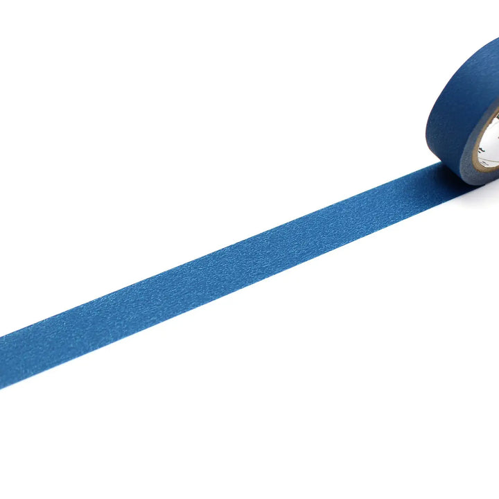 Matte Stormy Sea Blue Washi Tape
