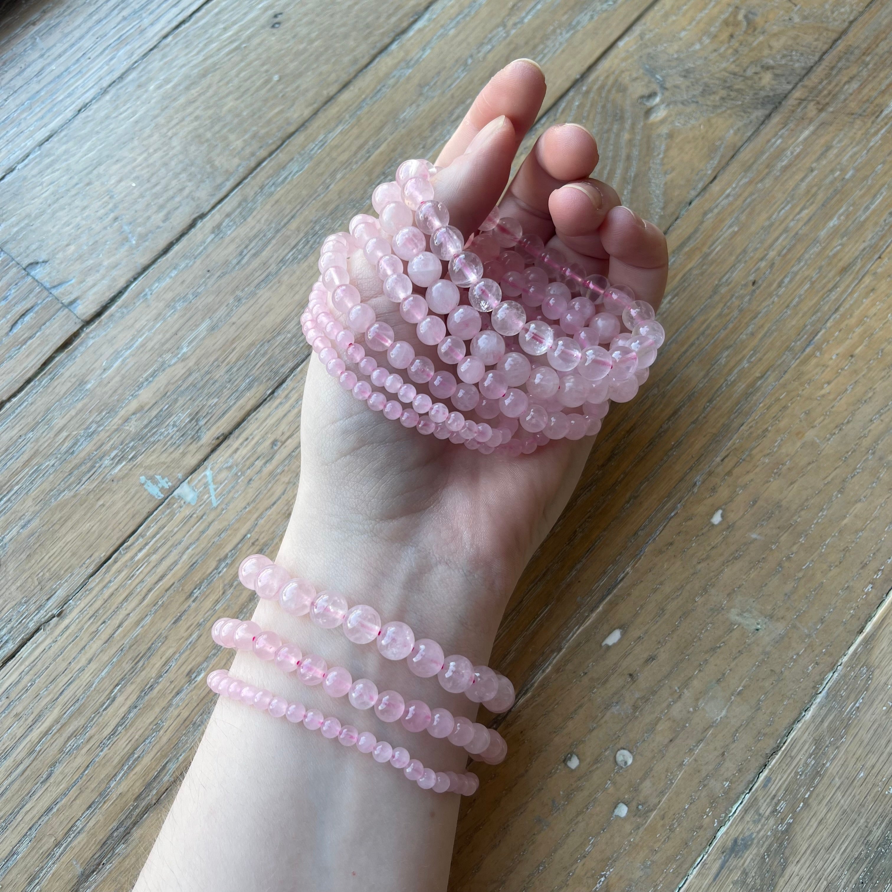 Rose Quartz - Crystal Bracelet