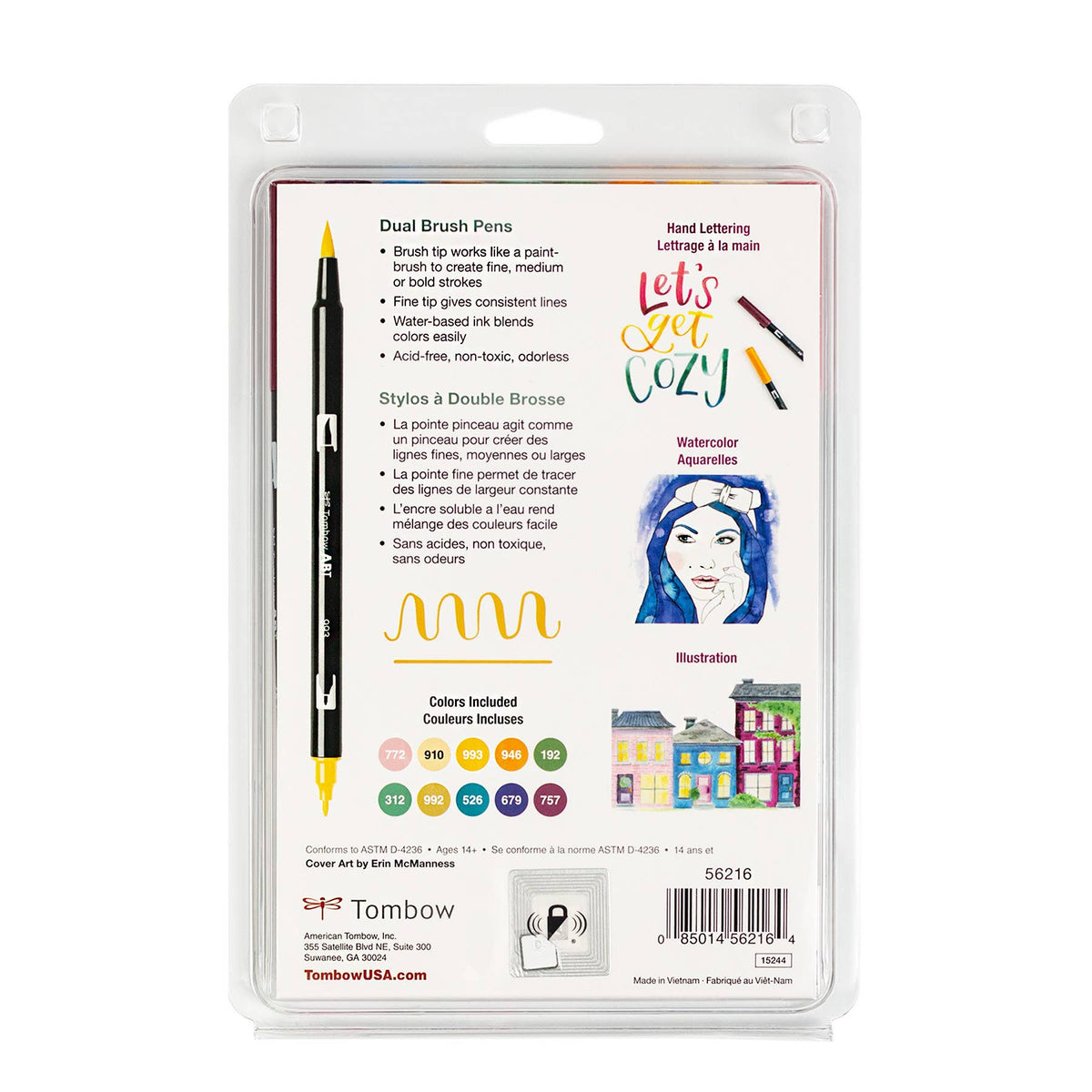 Tombow Dual Brush Pens - Cottage 10 Pack