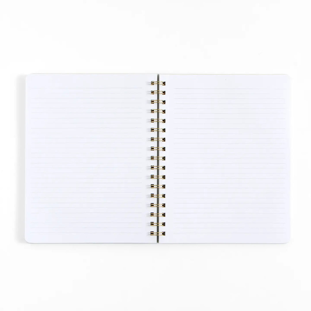 Flora & Fauna Spiral Lined Notebook