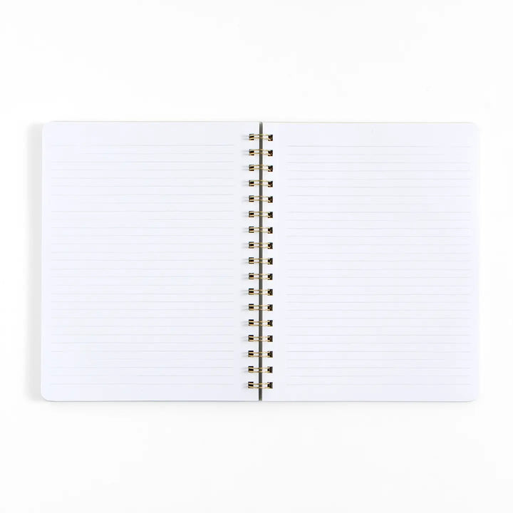Flora & Fauna Spiral Lined Notebook