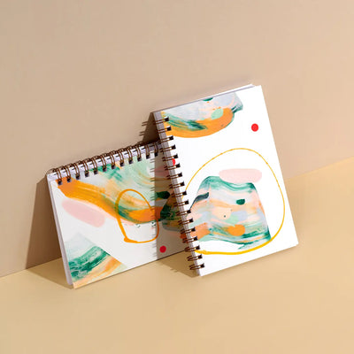 Painted Journal - Medium Blank Dewdrop