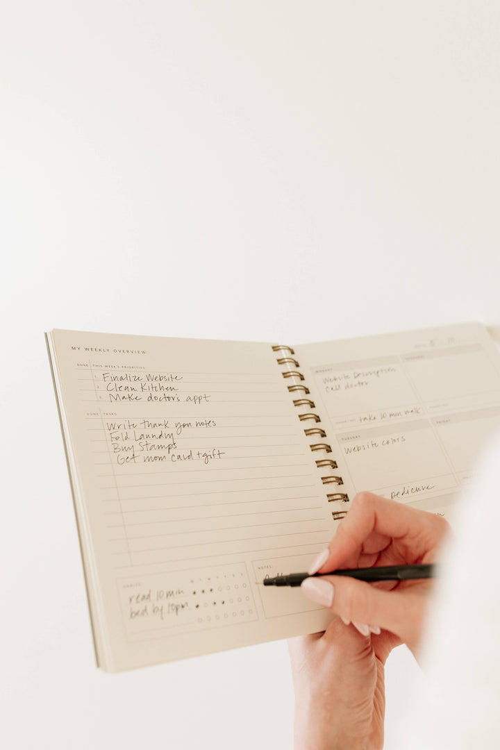 Quarterly Overview Undated Planner