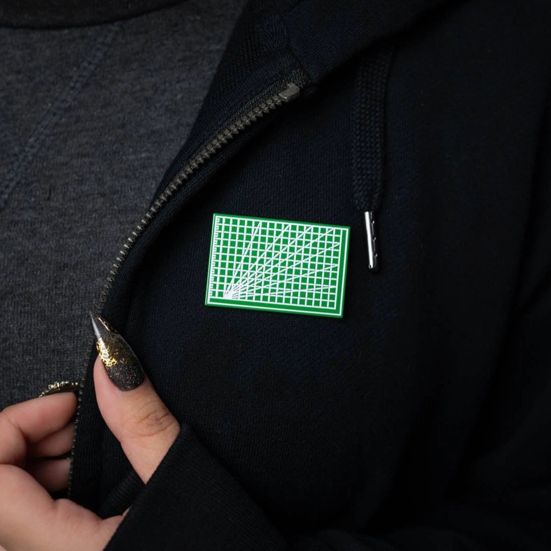 Pin Museum Cutting Mat Enamel Pin