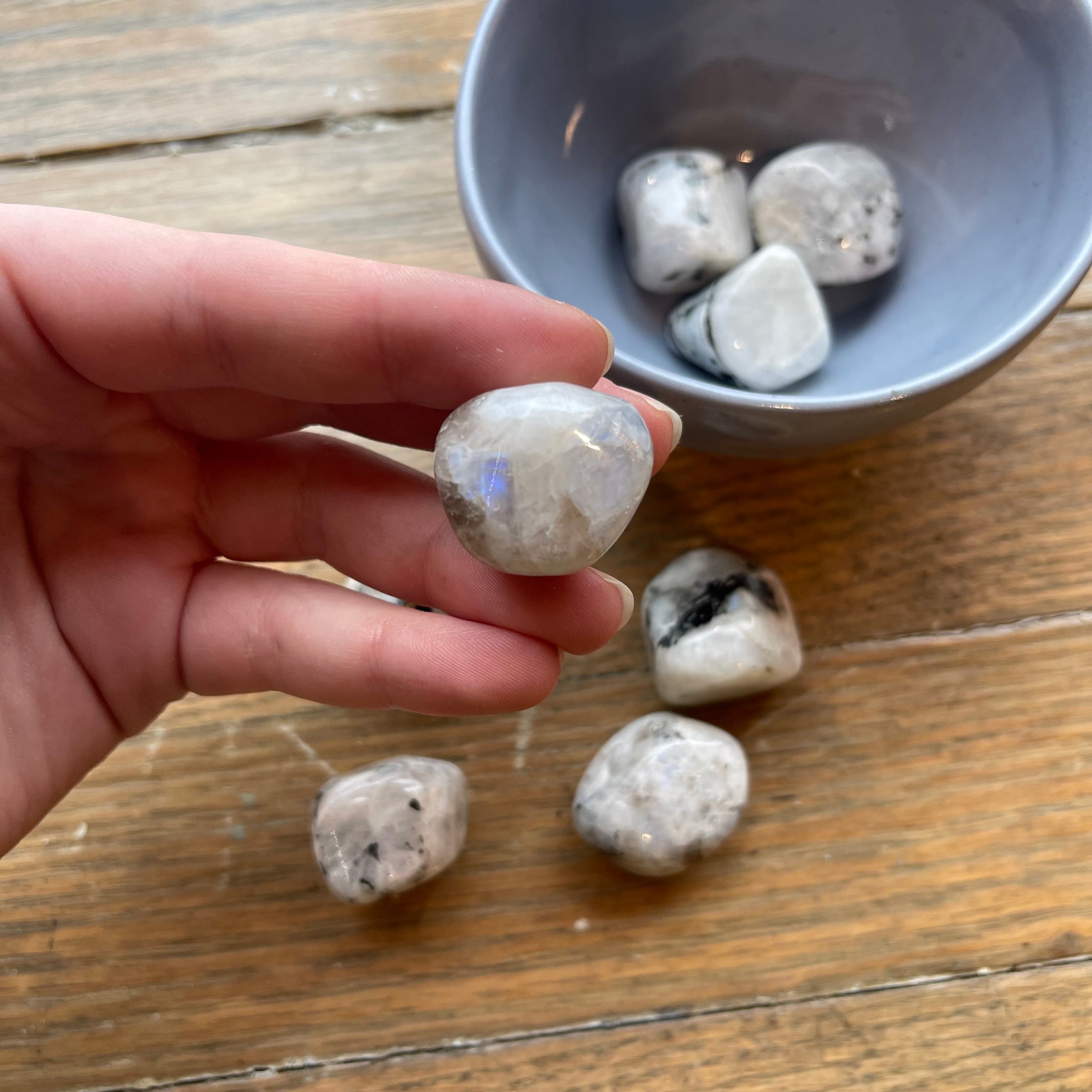 Rainbow Moonstone - Tumbles