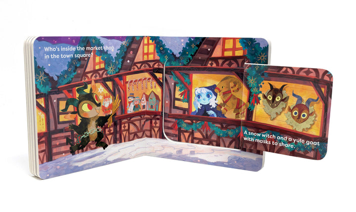 Krampus Baby Flap Book