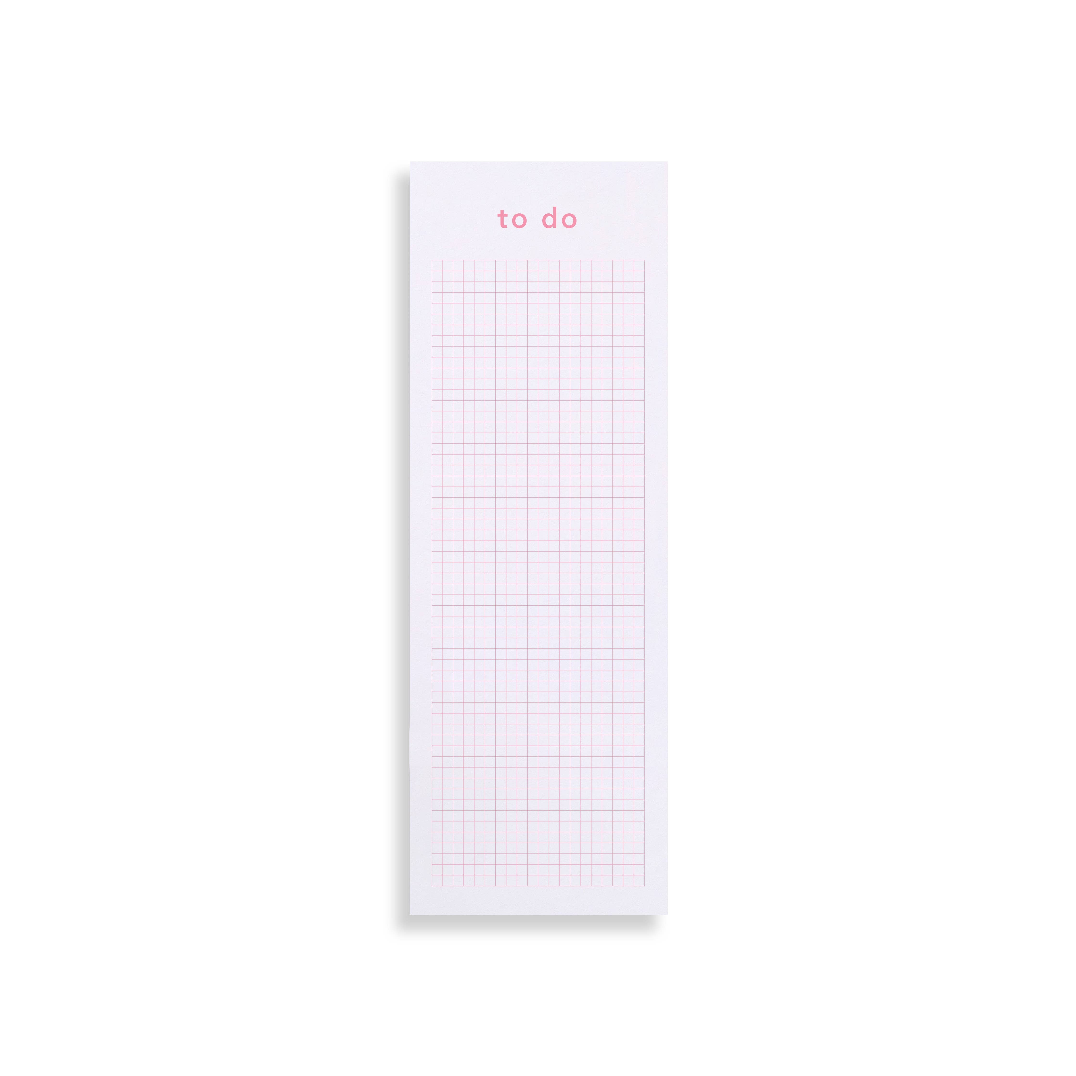 To Do Slim Chunky Pad