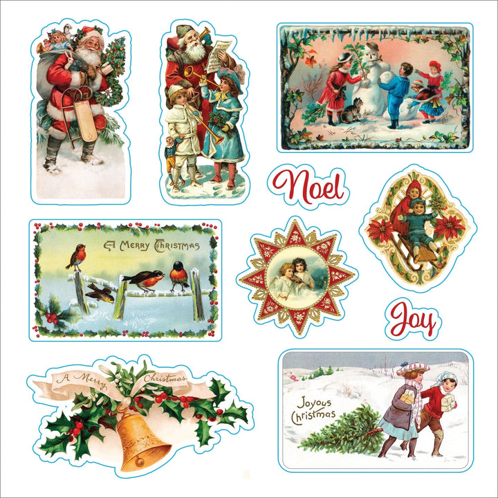 Merry & Bright Christmas Festive Sticker Book