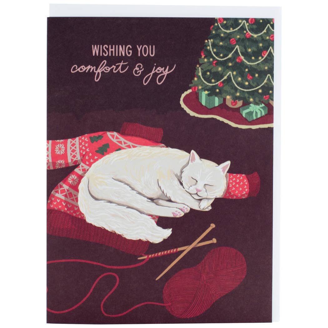 Comfort & Joy Cat Nap Card