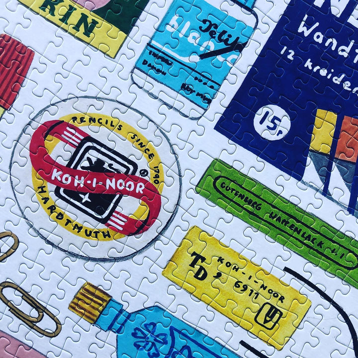 Stationery Supplies 1000 Piece Puzzle