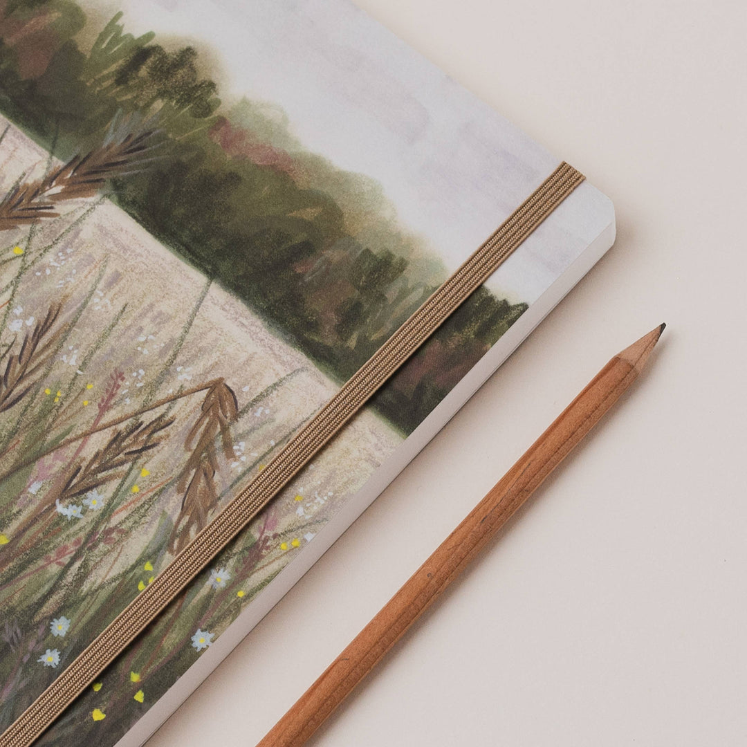 Autumn Meadow Yorkshire Lined Notebook