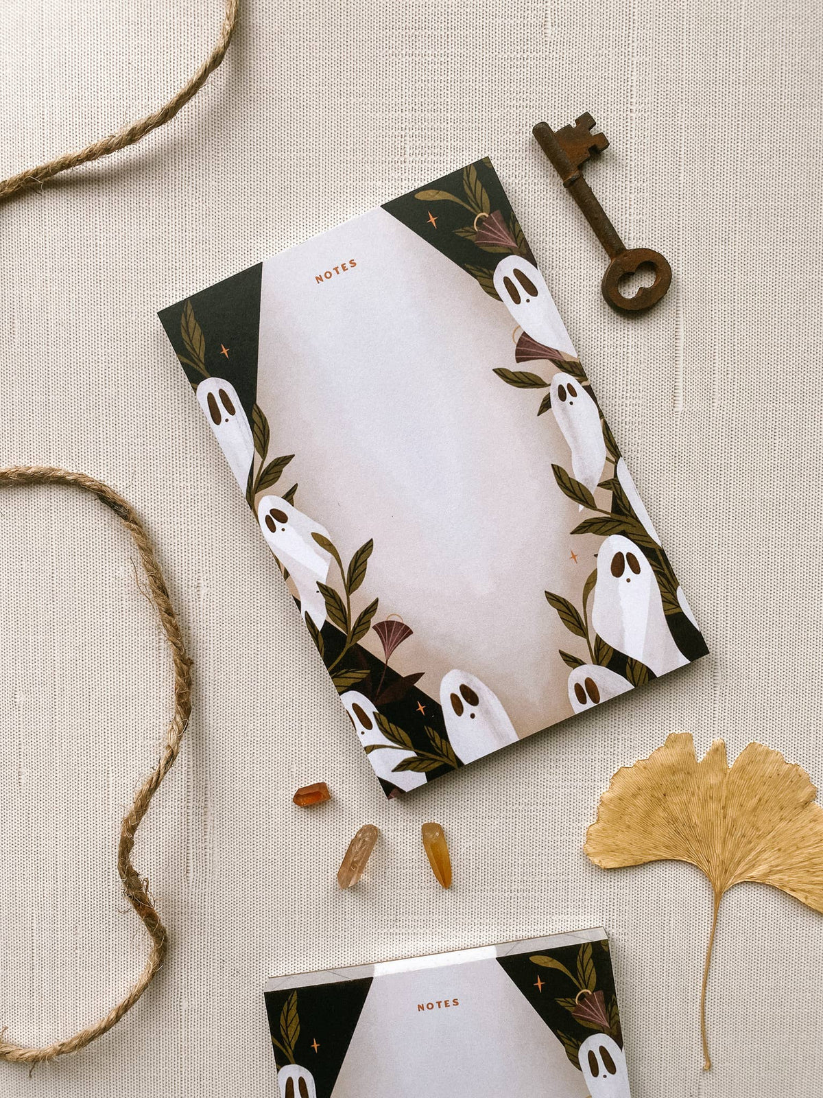 Ghost Moonflower Notepad