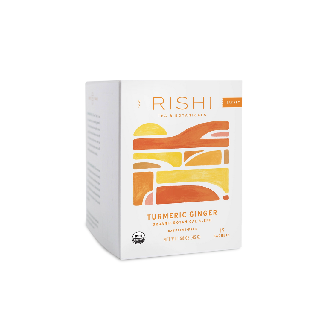 Turmeric Ginger Organic Tea Box - 15 Pack