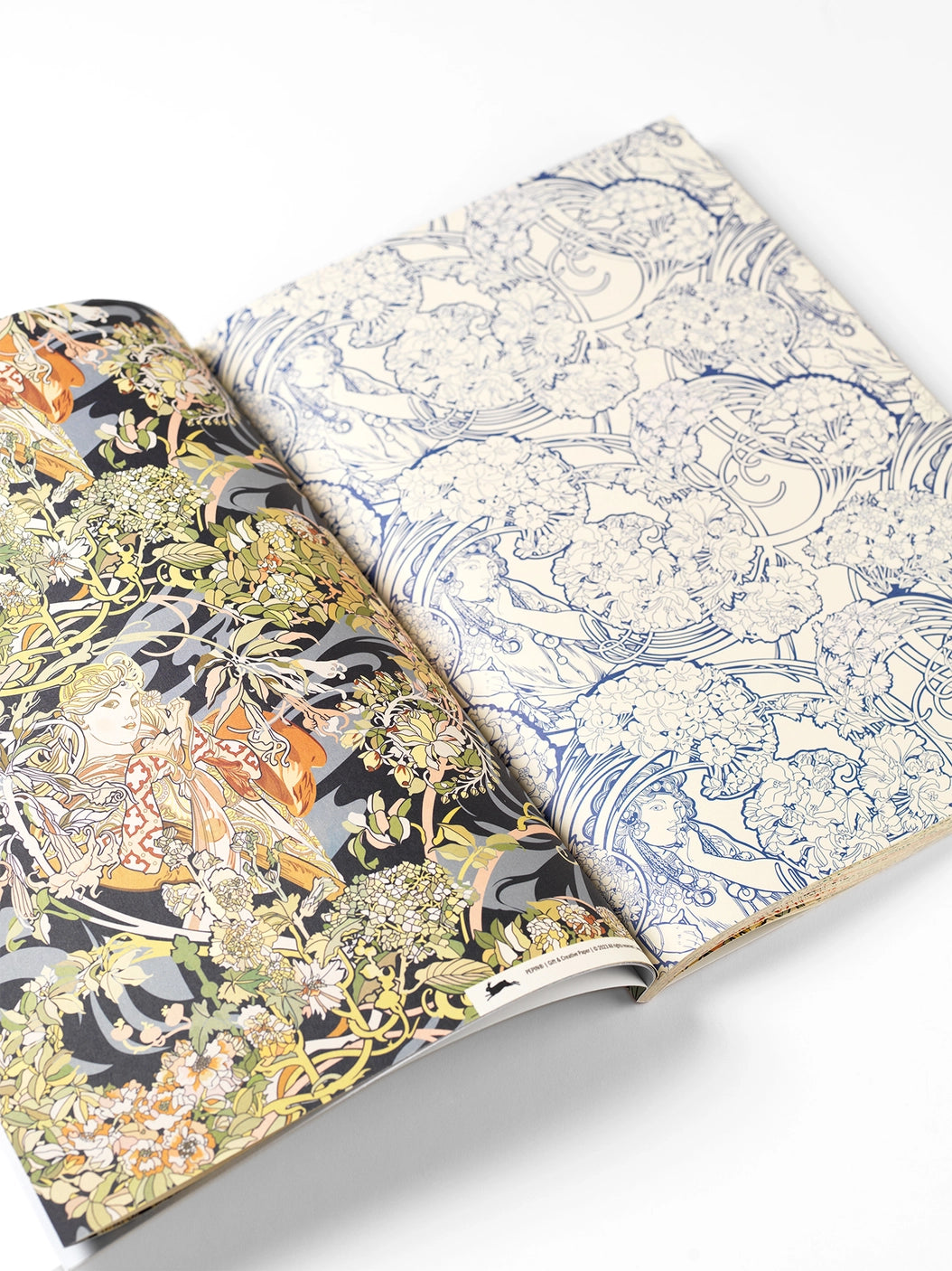 Alphonse Mucha Gift & Creative Paper Book - Vol. 114