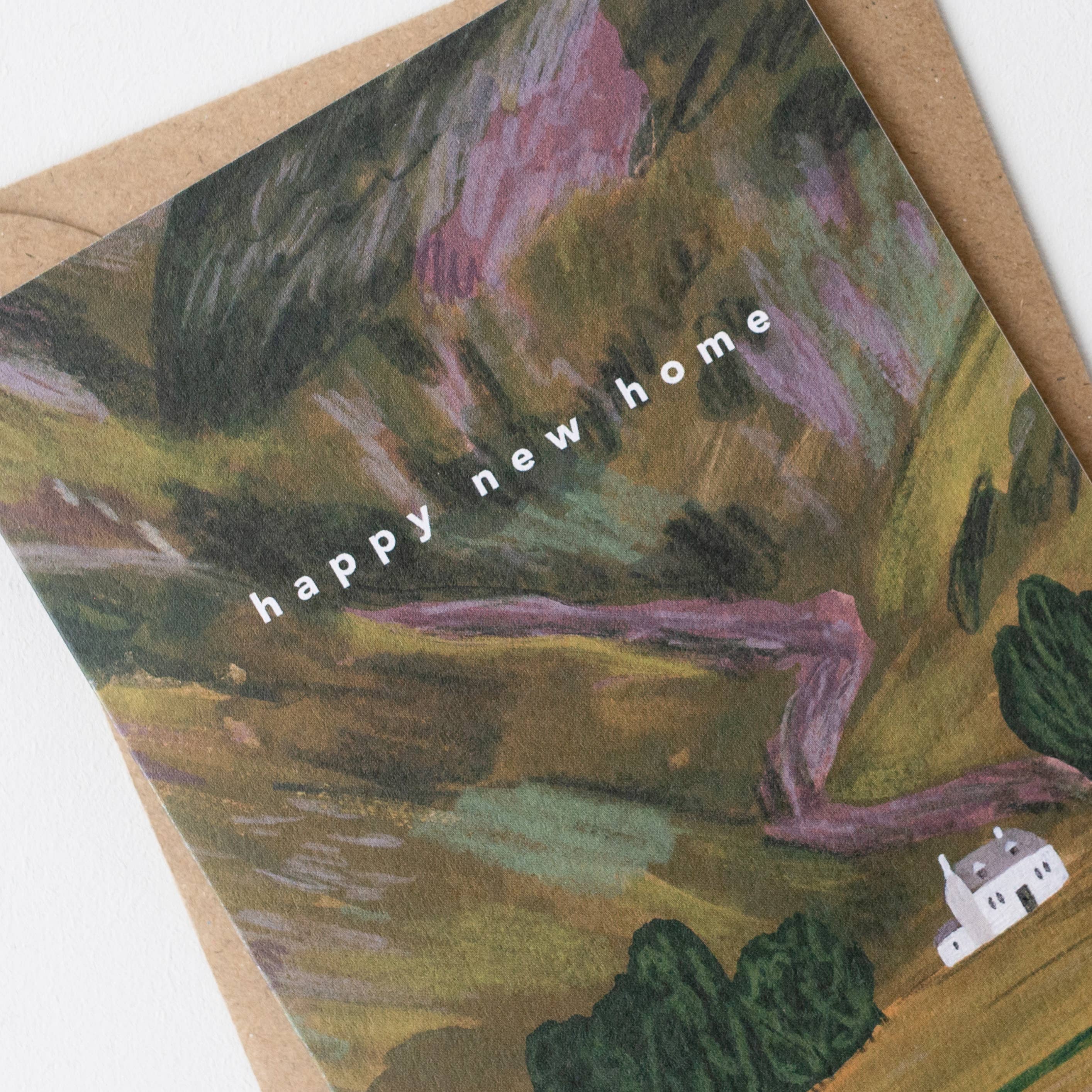 Glencoe Scotland New Home Mountain Card