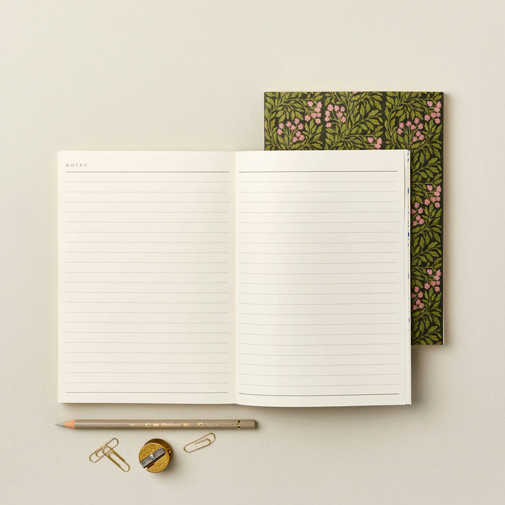 Green Flora Weekly Planner - Undated