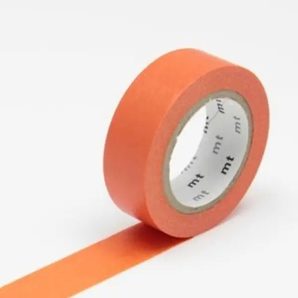 Matte Harvest Carrot Washi Tape