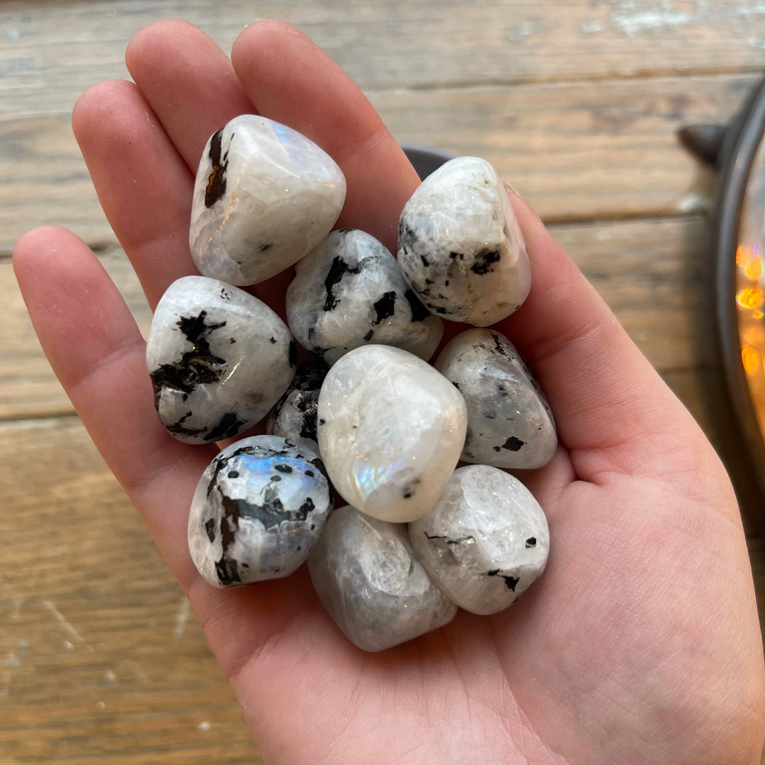 Rainbow Moonstone - Tumbles