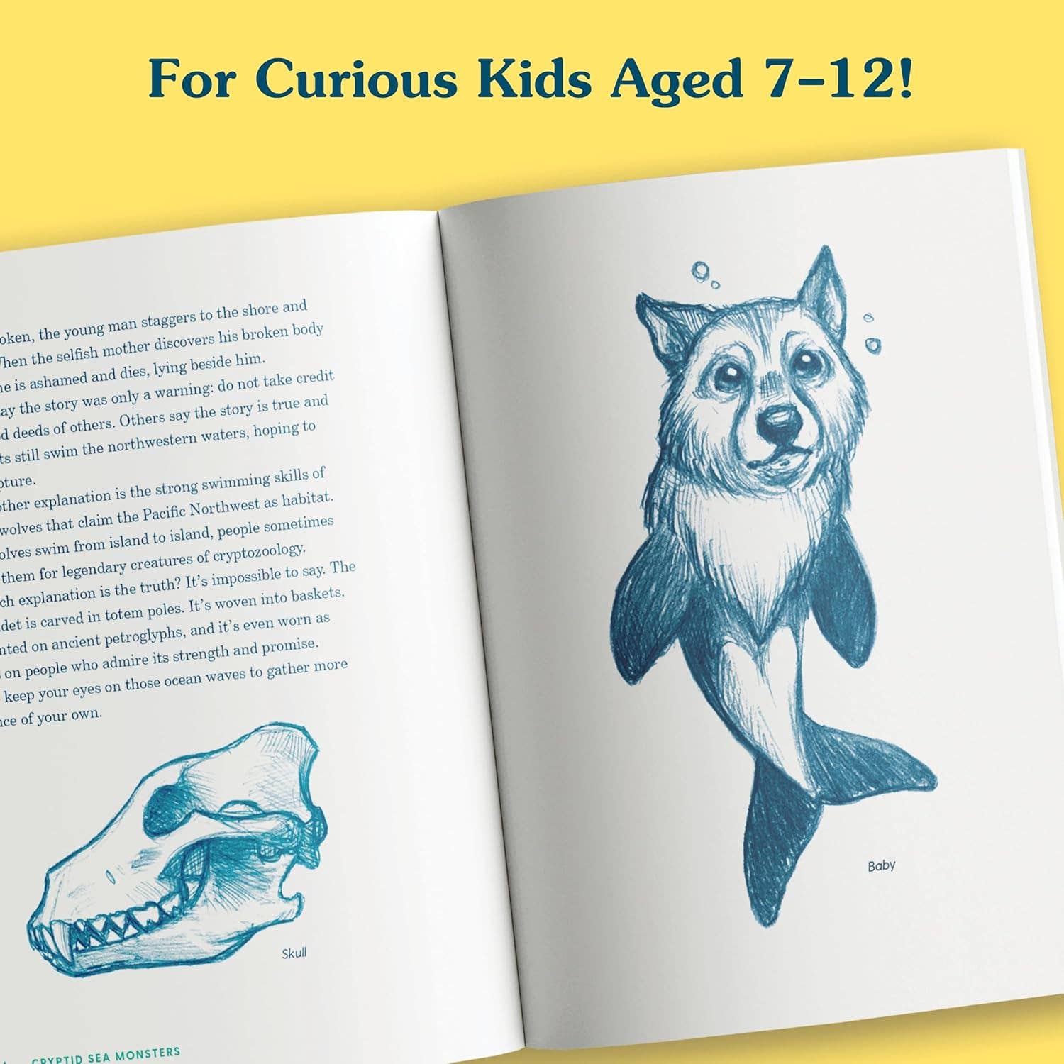 Cryptid Sea Monsters: A Field Guide to 50 Fascinating Beasts