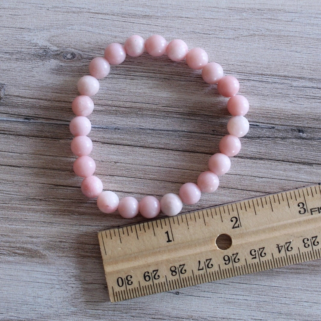 Pink Opal - Crystal Bracelet
