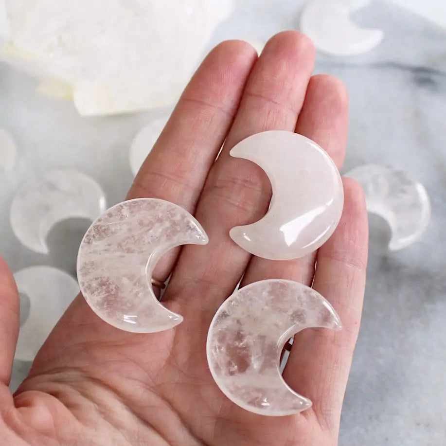 Crystal Moon Carvings - 7 Options
