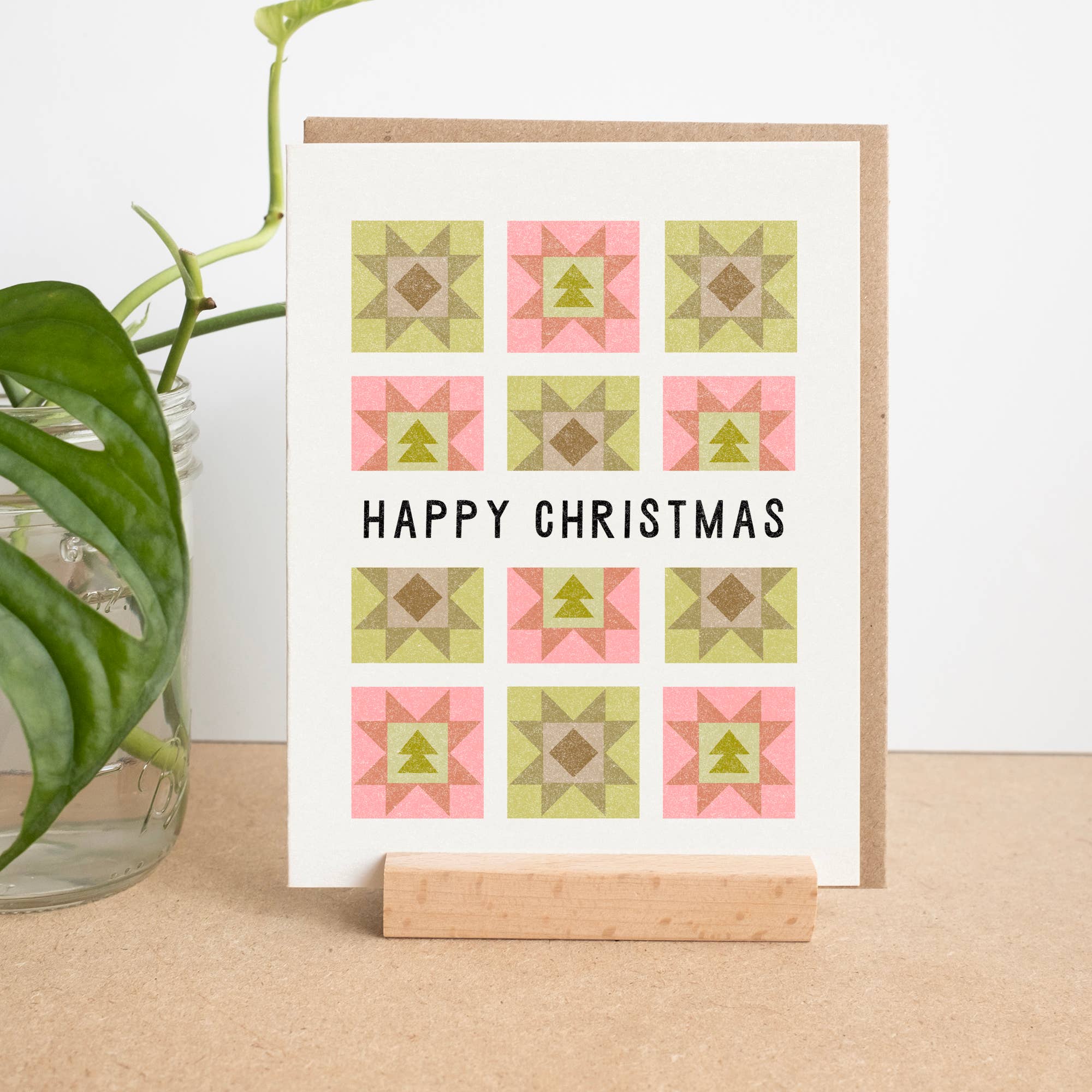 Christmas Quilt Holiday Card