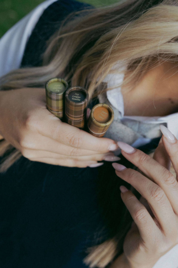 Poppy & Pout - Lip Balm, Uptown Autumn, Upper East Spice