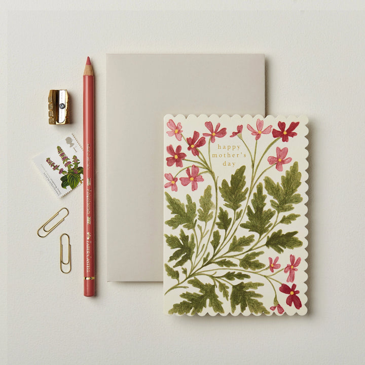 Happy Mother's Day Flowers Card