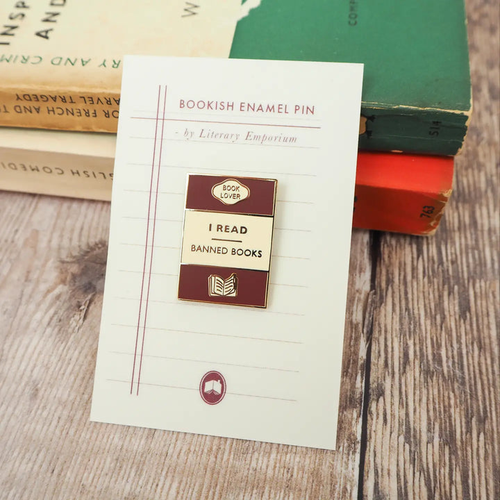 I Read Banned Books Pin