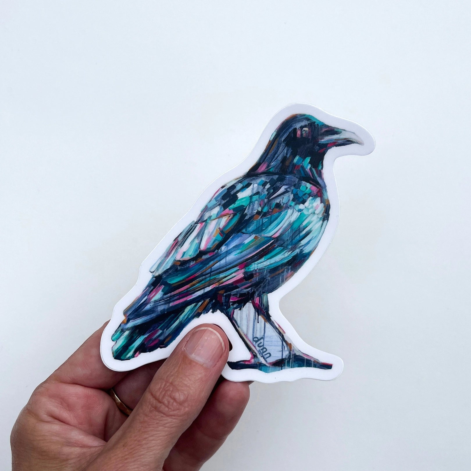 The Messenger Crow Sticker