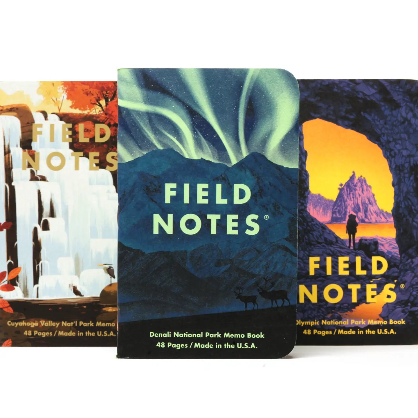 National Parks Pocket Notebook Pack - 6 Options