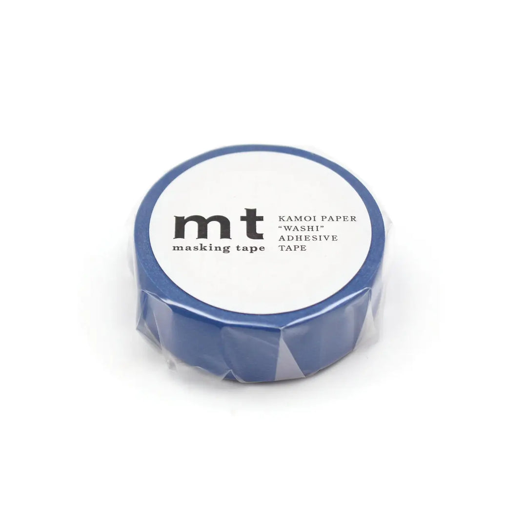 Matte Cerulean Blue Washi Tape