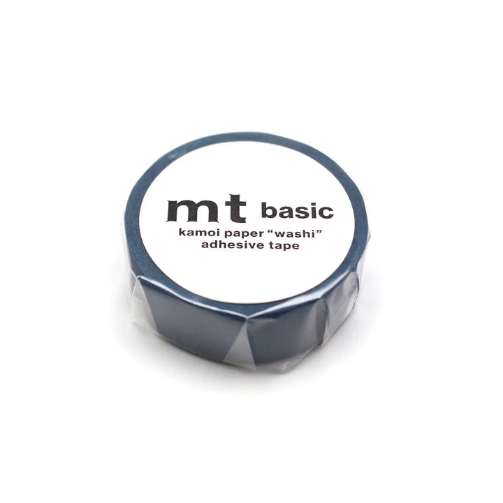 Matte Stormy Sea Blue Washi Tape