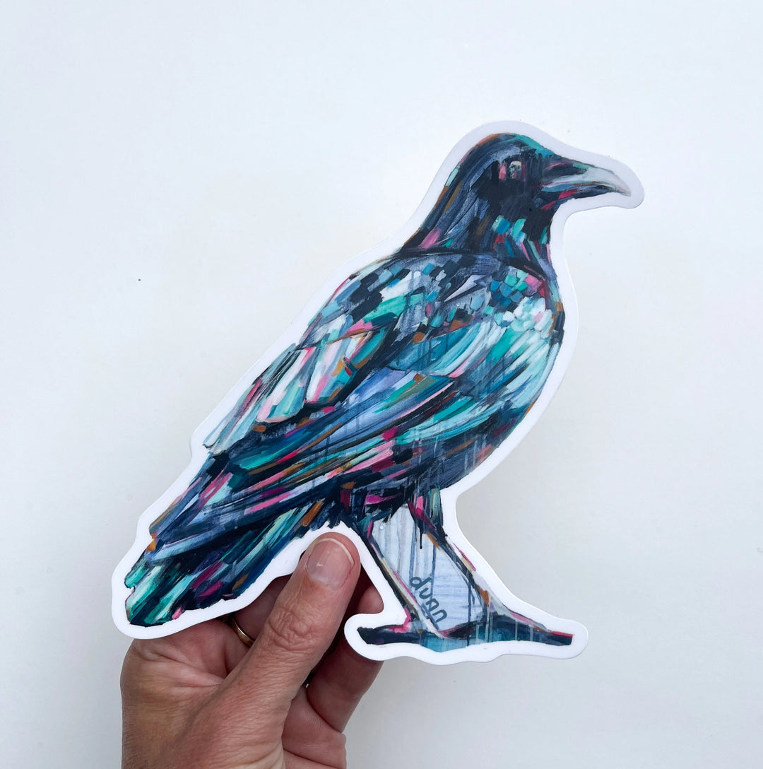 The Messenger Crow Sticker