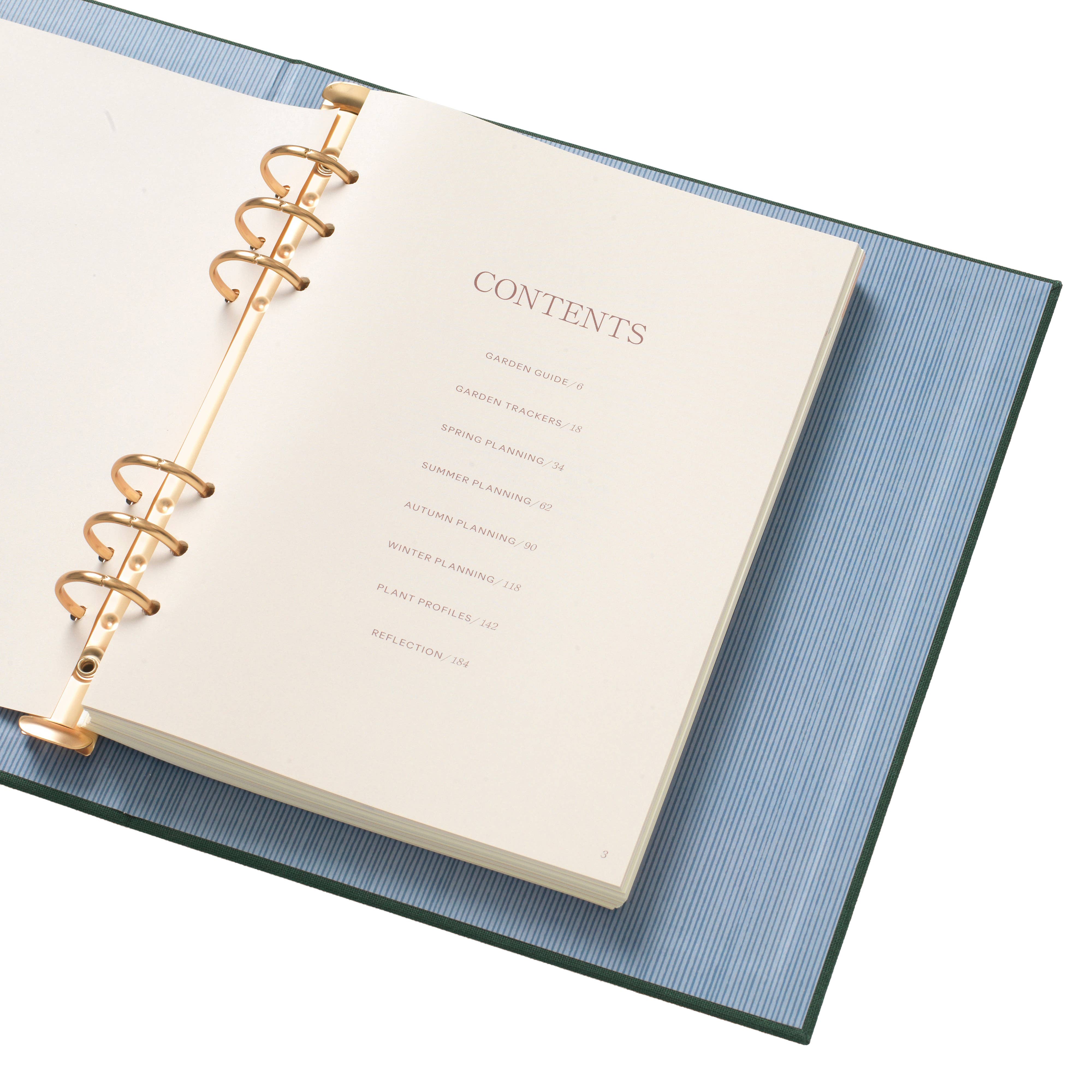 Garden Trellis Binder-Folio Workbook