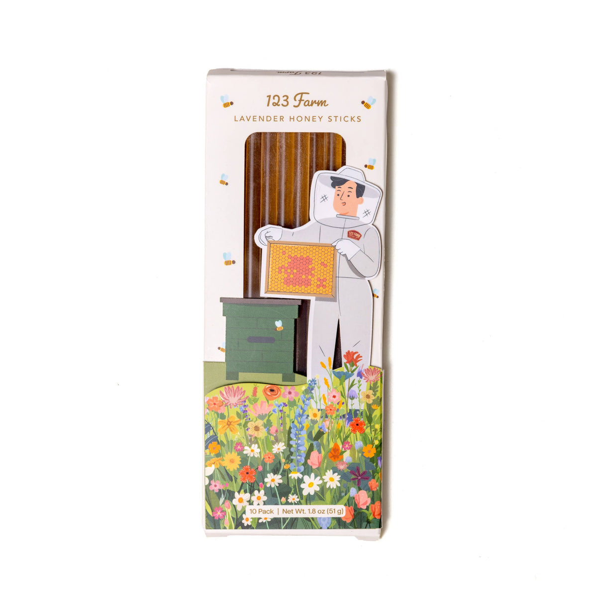 Lavender Honey Sticks – 10 Pack