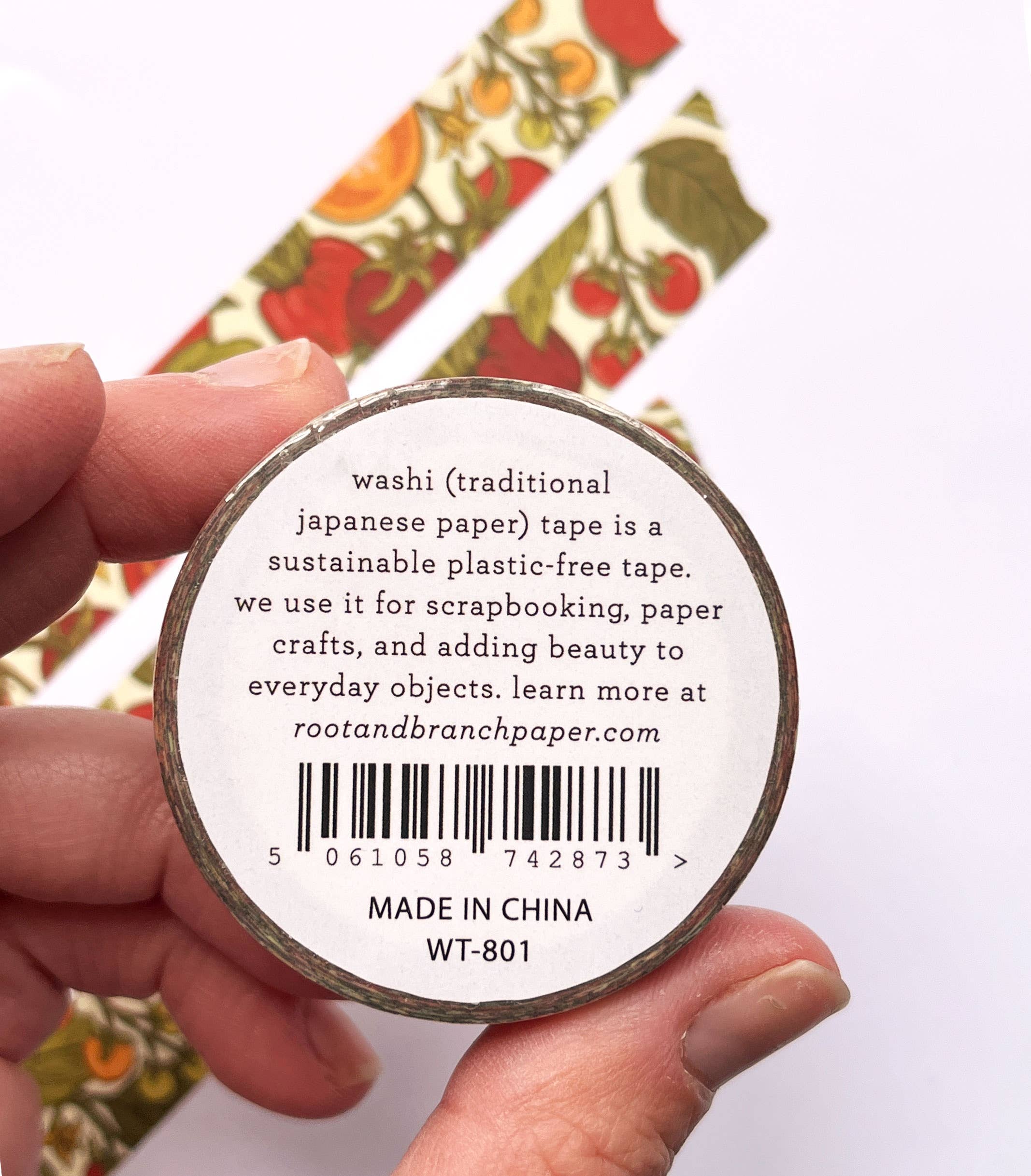 Tomato Garden Washi Tape