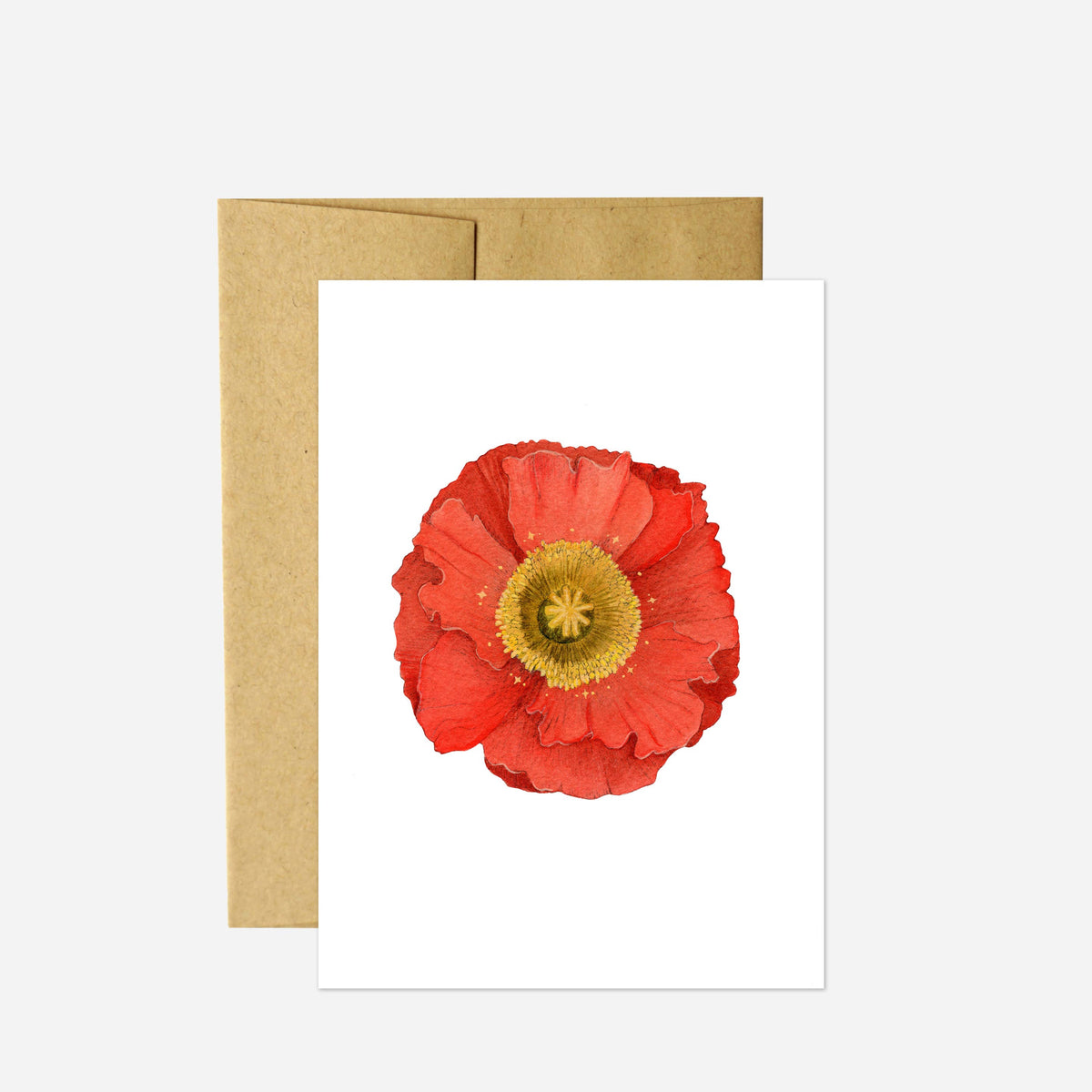 Icelandic Poppy Card