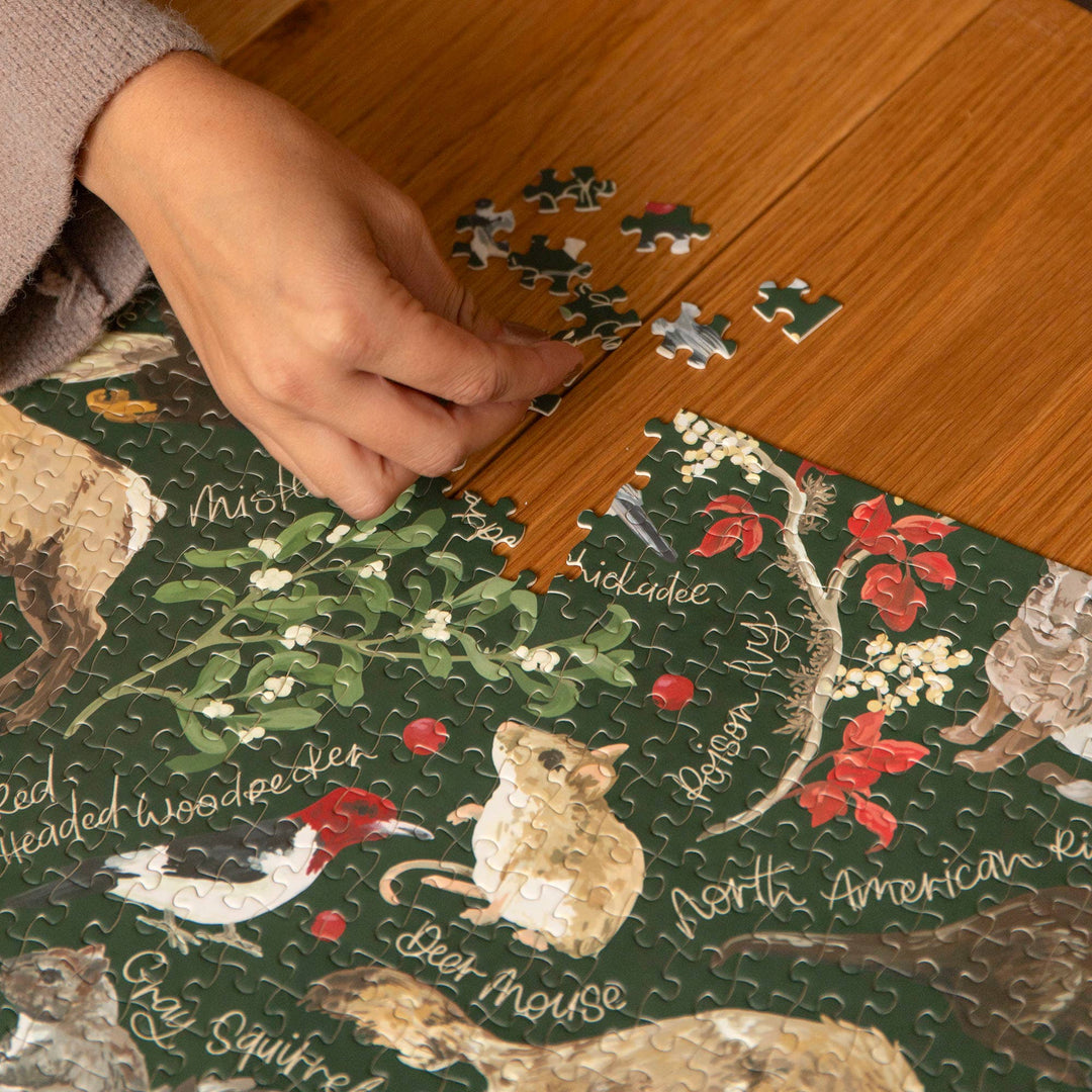 Winter Flora & Fauna - 1000 Piece Puzzle