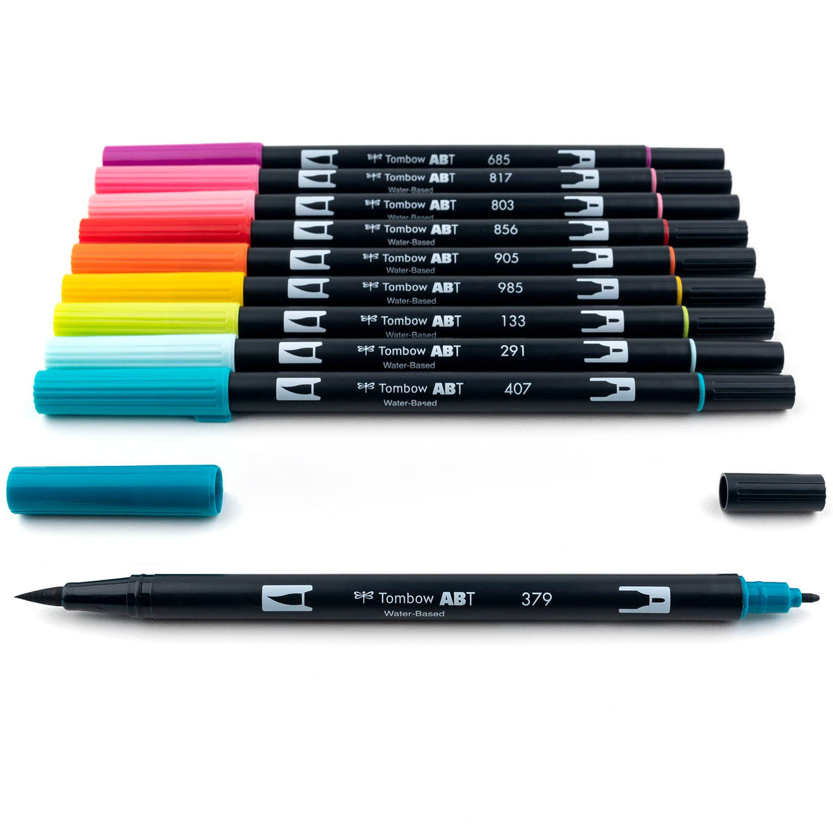 Tombow Dual Brush Pens - Tropical 10 Pack
